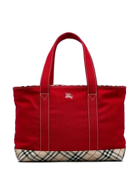 borsa burberry classic tote novacheck|2000.